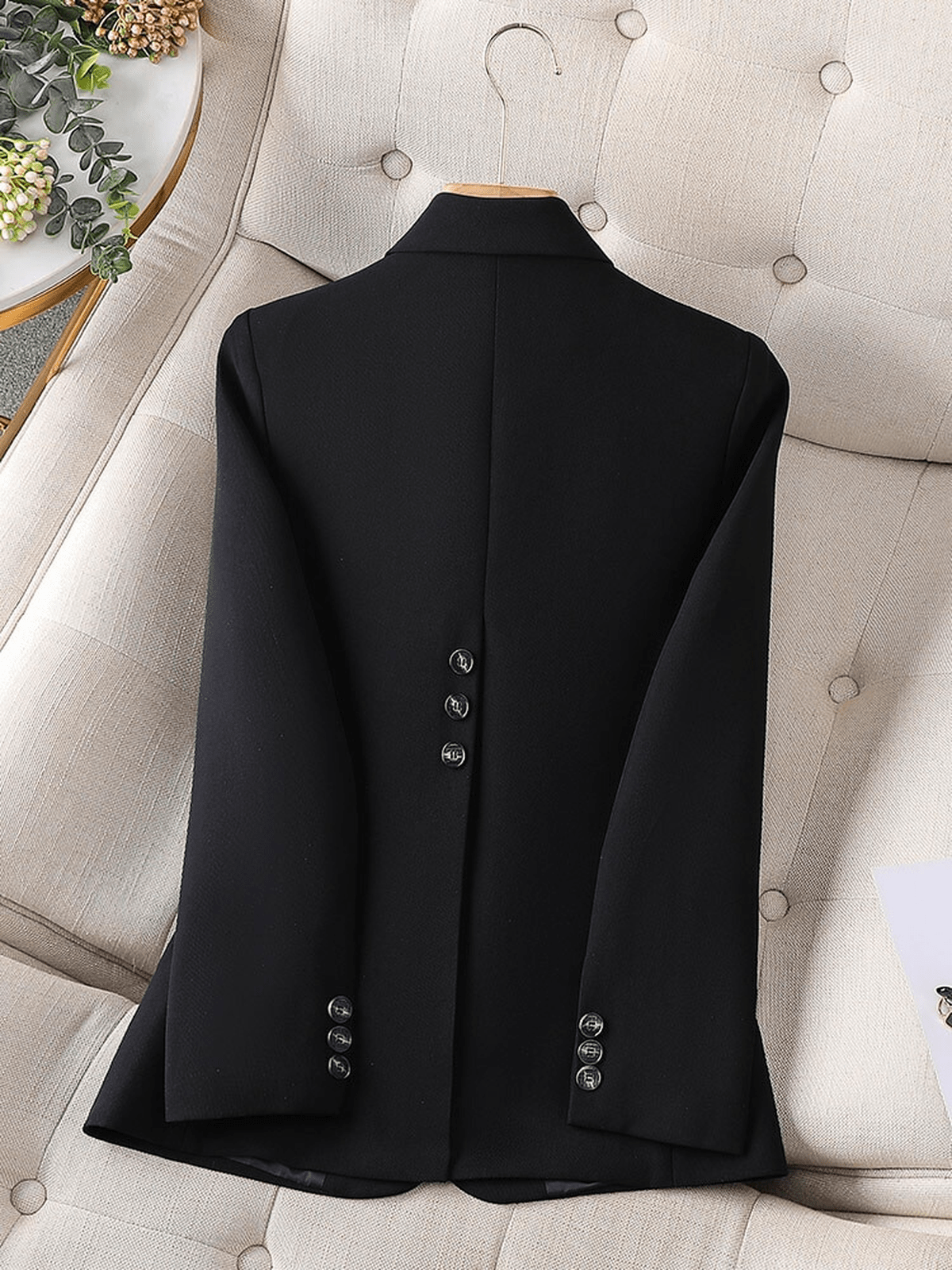 WW | Damen Maßgeschneiderter Einreihiger Blazer
