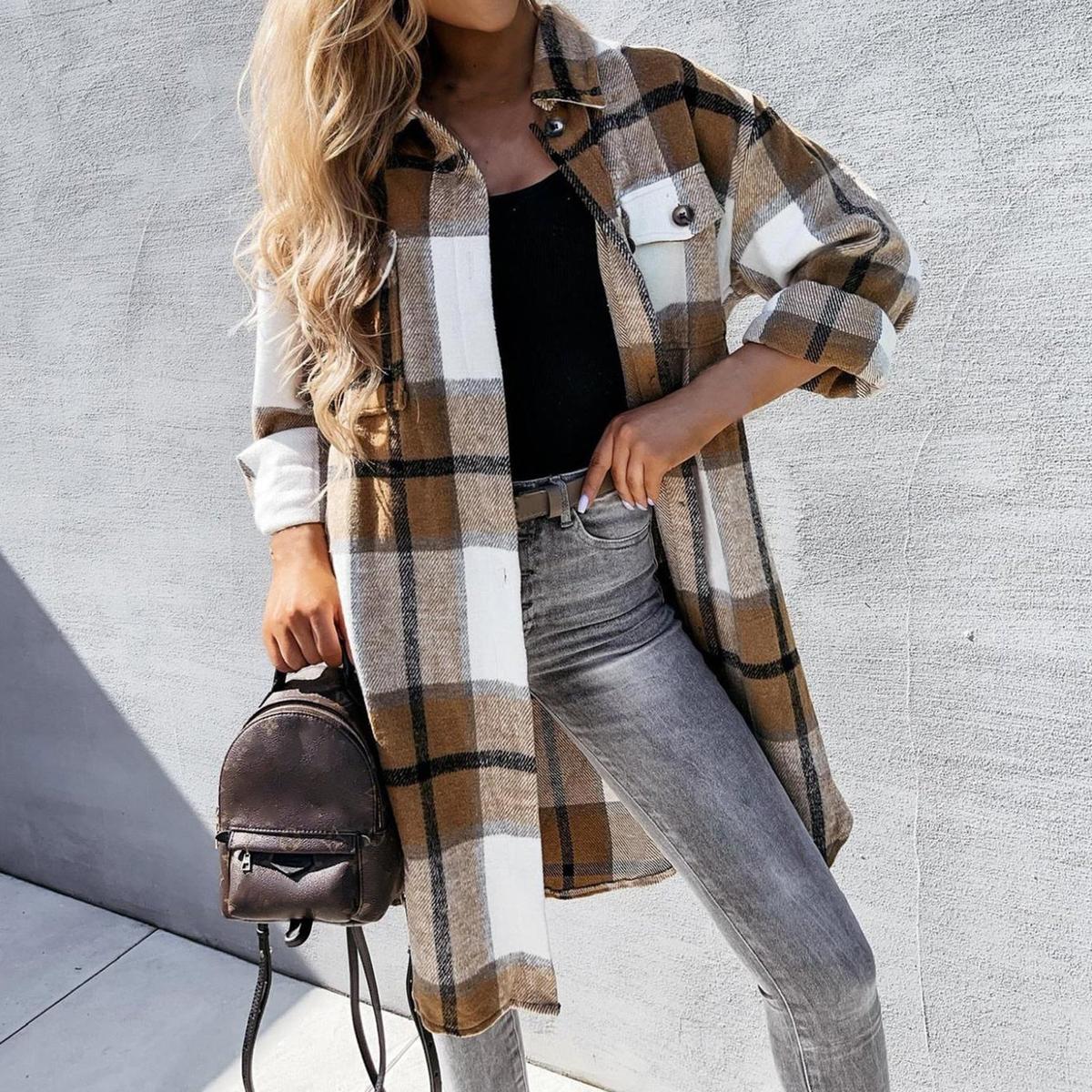 WW | Damen Vielseitige Jacke mit Modernen Details