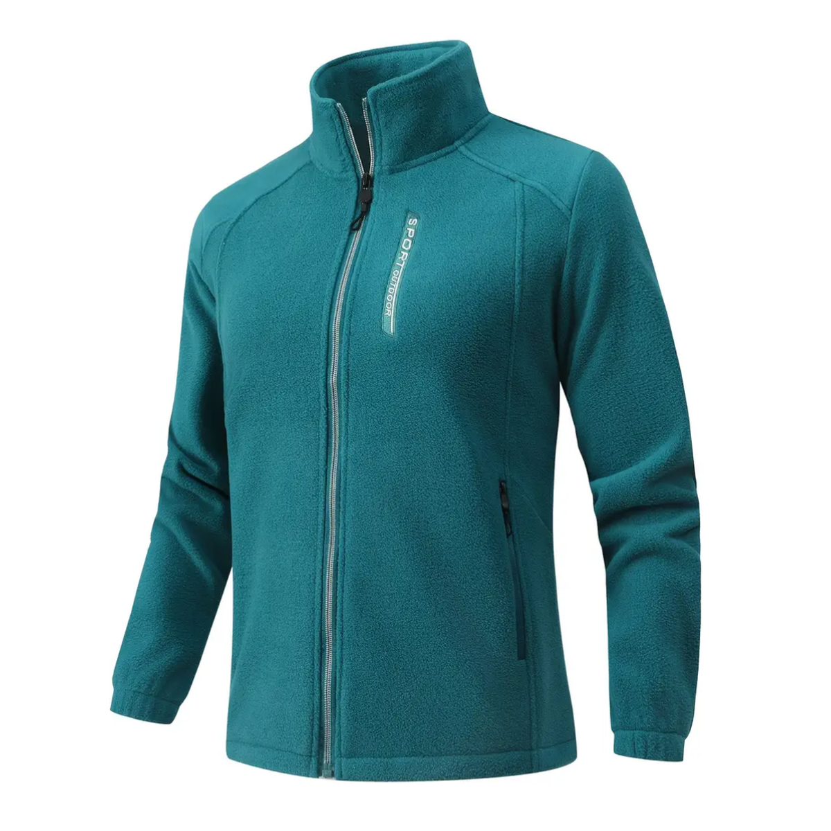 WW | Damen Warme Outdoor Fleecejacke mit Plüschfutter
