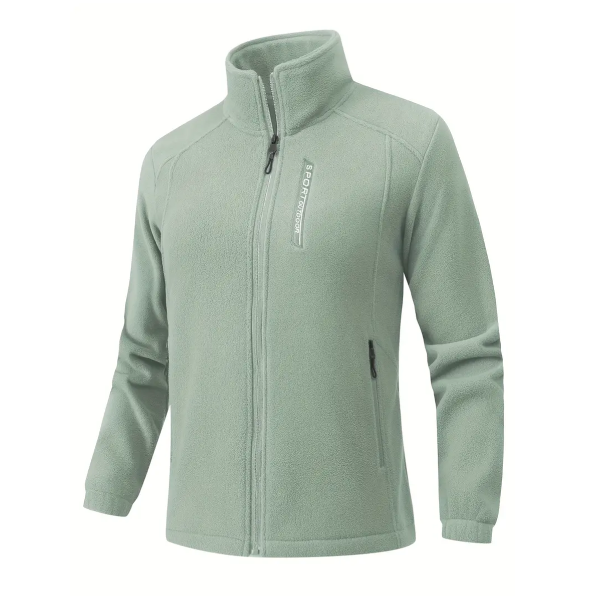WW | Damen Warme Outdoor Fleecejacke mit Plüschfutter
