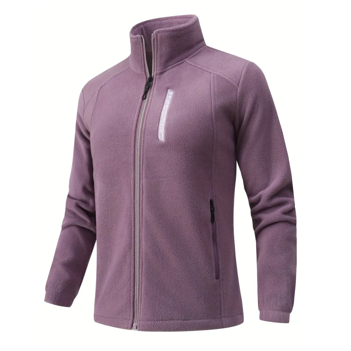 WW | Damen Warme Outdoor Fleecejacke mit Plüschfutter