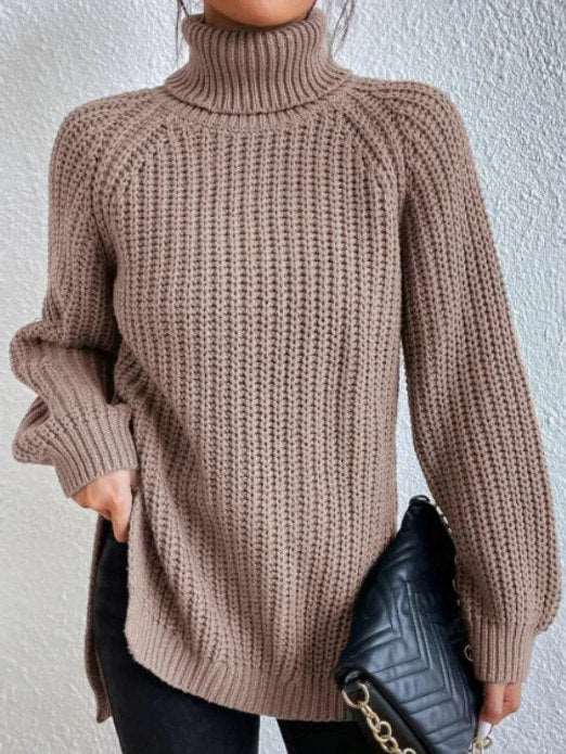 WW | Rollkragenpullover - Lockerer Schnitt - Weicher Stoff mit Wärmefaktor - Kuschelig & vielseitig kombinierbar