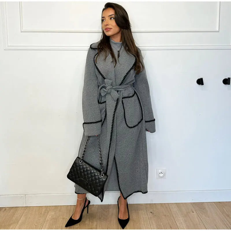 WW | Women's Coat with Pockets and Lapels