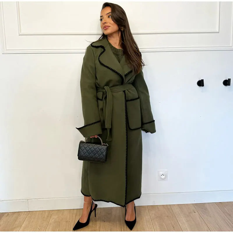 WW | Women's Coat with Pockets and Lapels