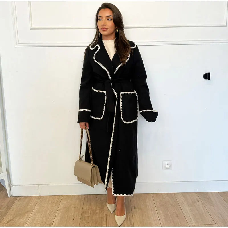 WW | Women's Coat with Pockets and Lapels