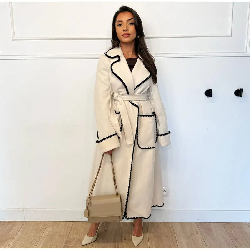 WW | Women's Coat with Pockets and Lapels