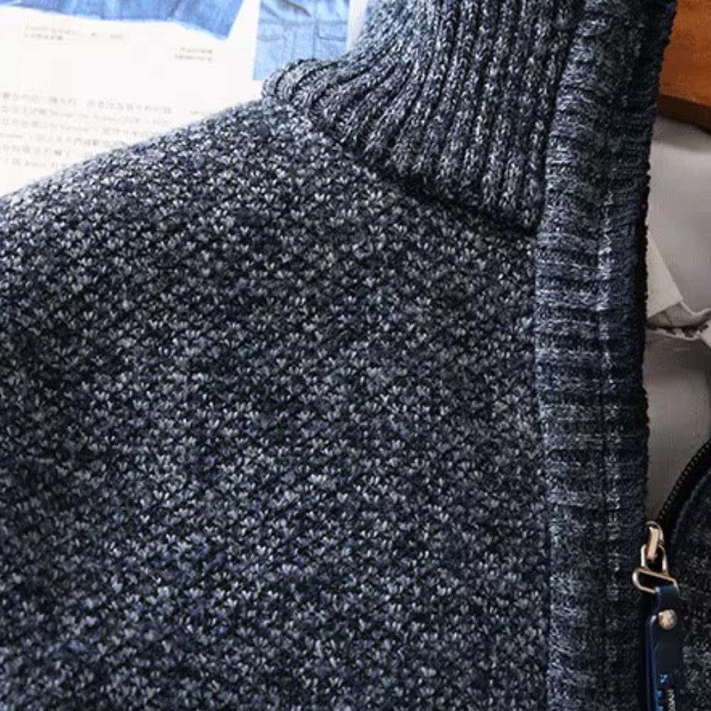 WW | Warm Ribbed Hoodies for Men