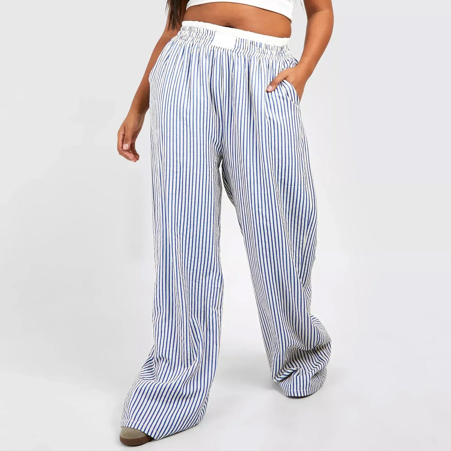 WW | Lounge-Hose mit weitem Bein