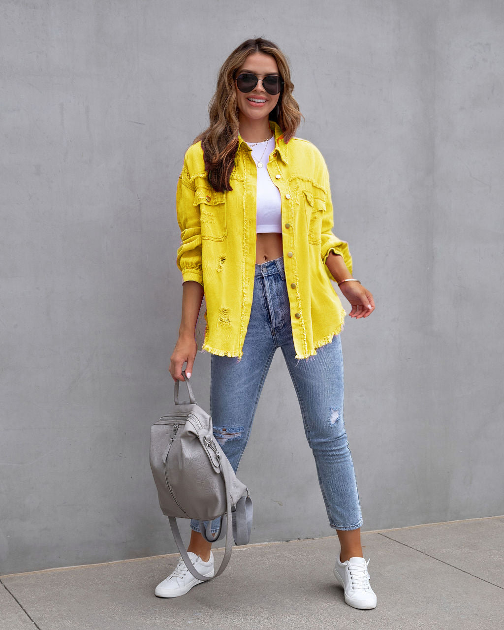 WW | Distressed Denim Jacket