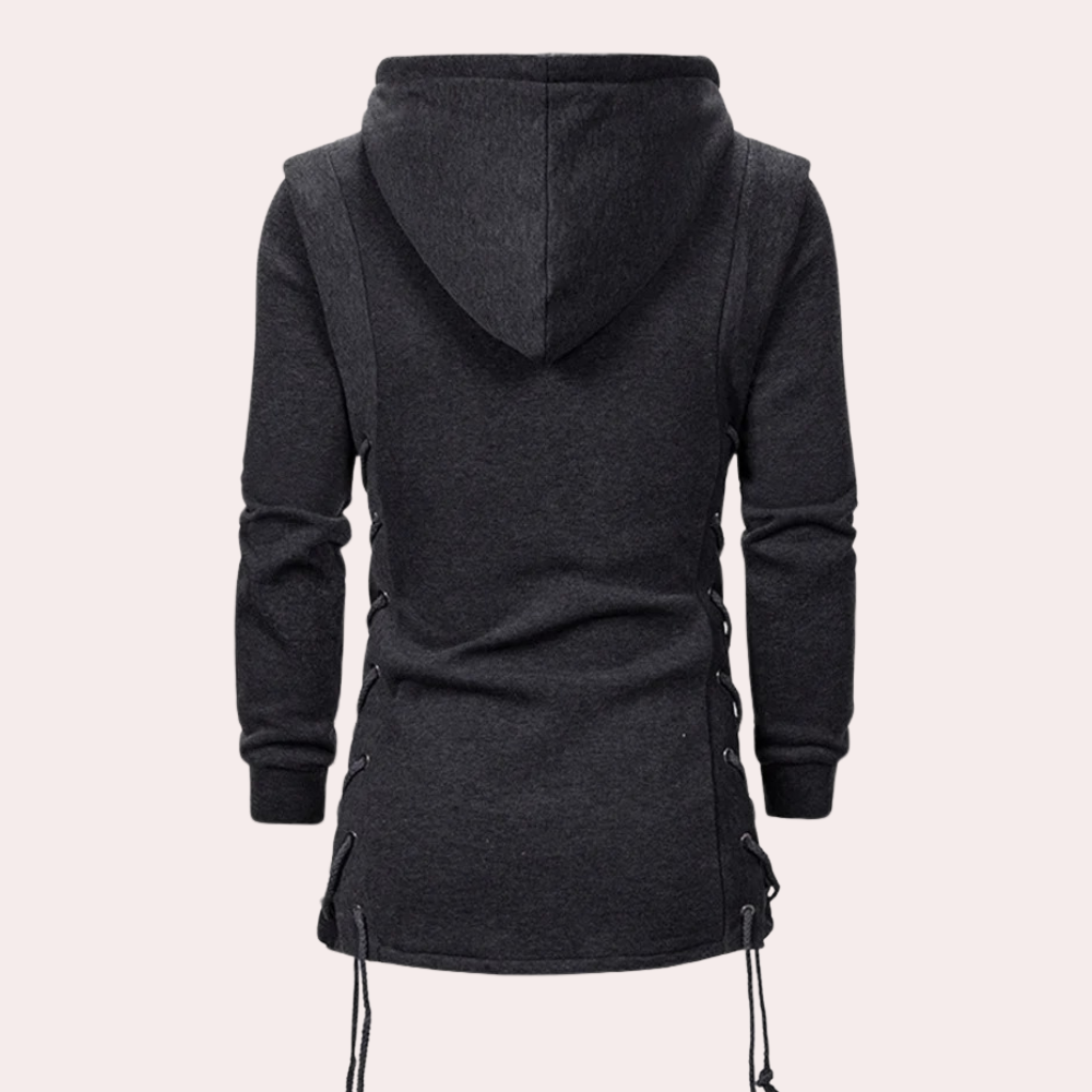 WW | Comfortable Hooded Sweatshirt For Men For Leisure