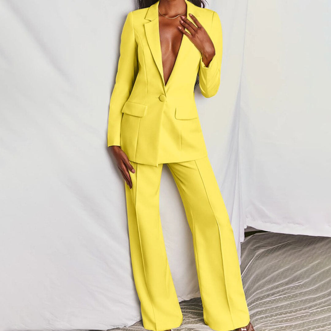 Everly™ Elegant Blazer and Pants Set