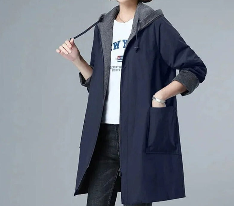 WW | Casual Coat with Hood
