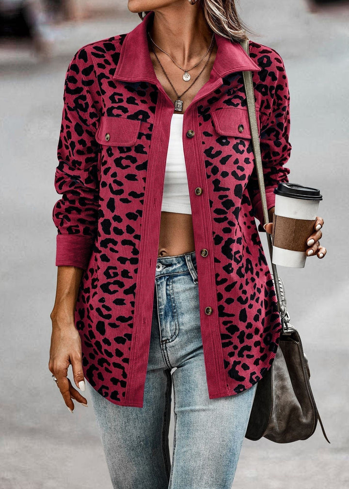 WW | Women's Transitional Jacket in Leopard Print
