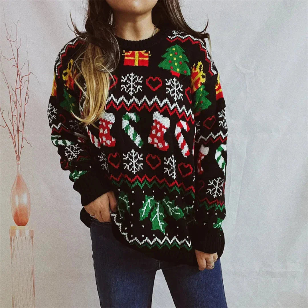 WW | Strick Weihnachts Pullover - Damenmode