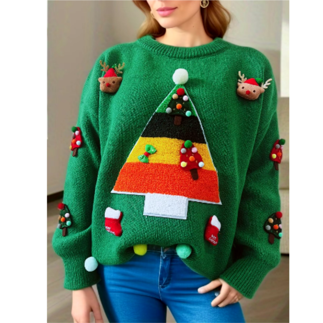 WW | Strick Weihnachts Pullover - Damenmode