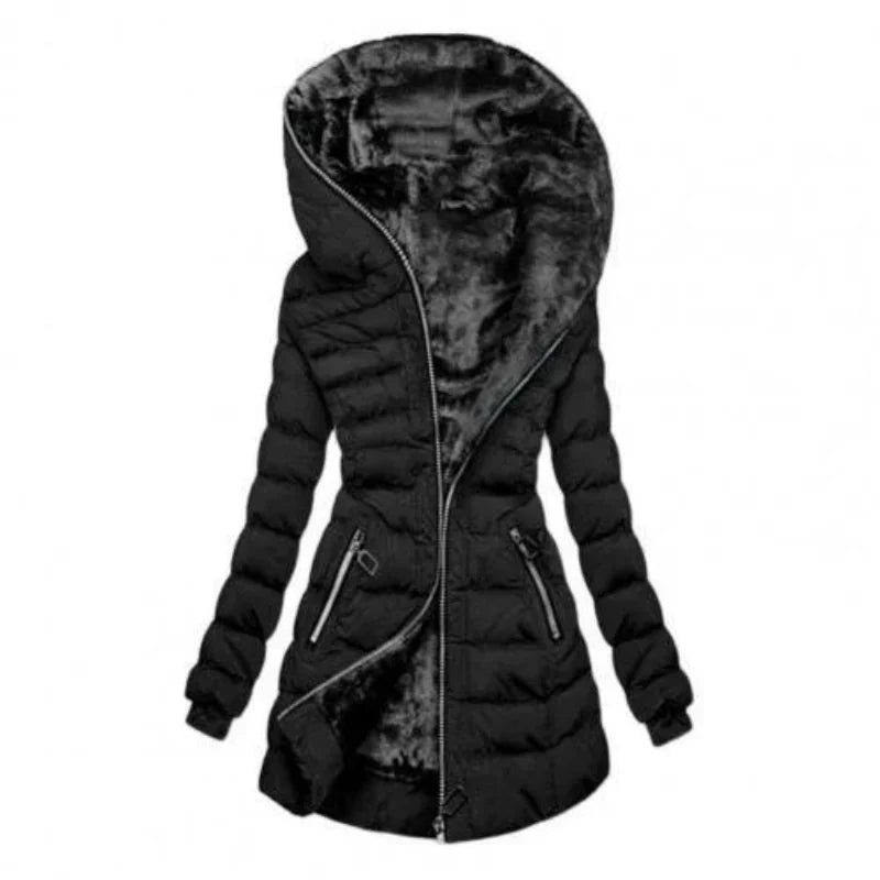 WW | Puffer-Jacke - Plüschfutter - Winddichter Wintermantel