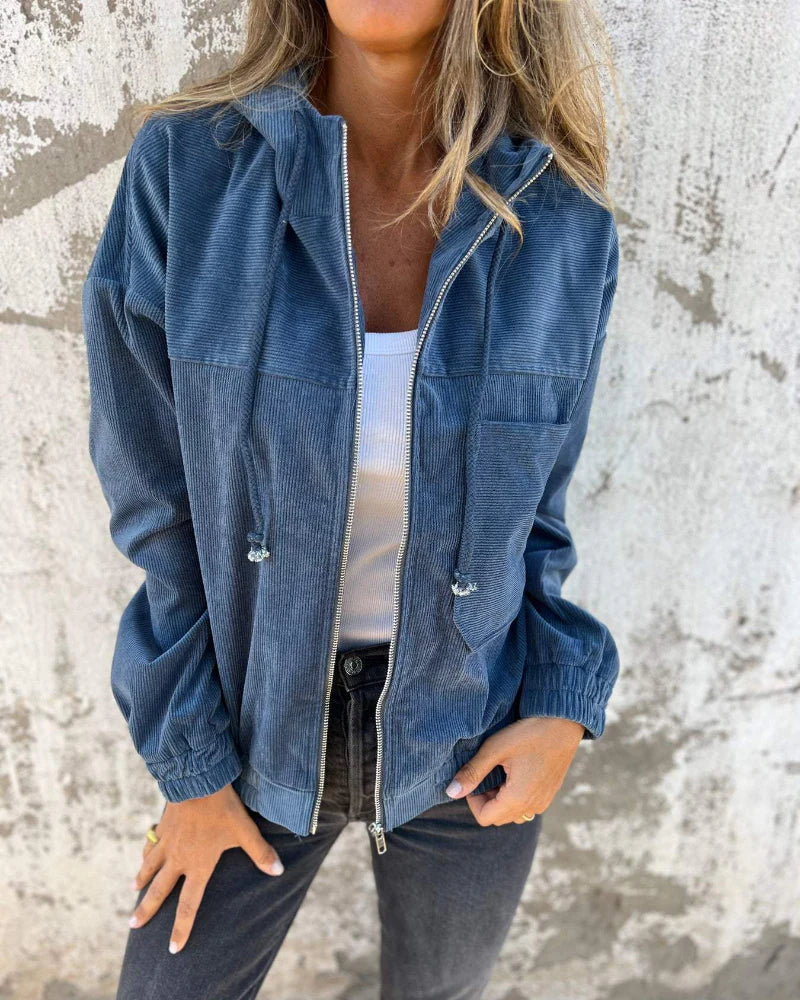 WW | Up Kapuzenpullover Lässige Leichte Kapuzenjacke für Damen