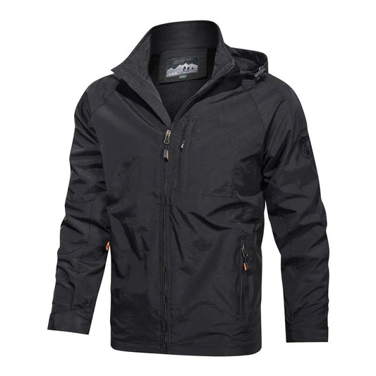 WW | Kapuze Zip-Up Herrenjacke Windjacke