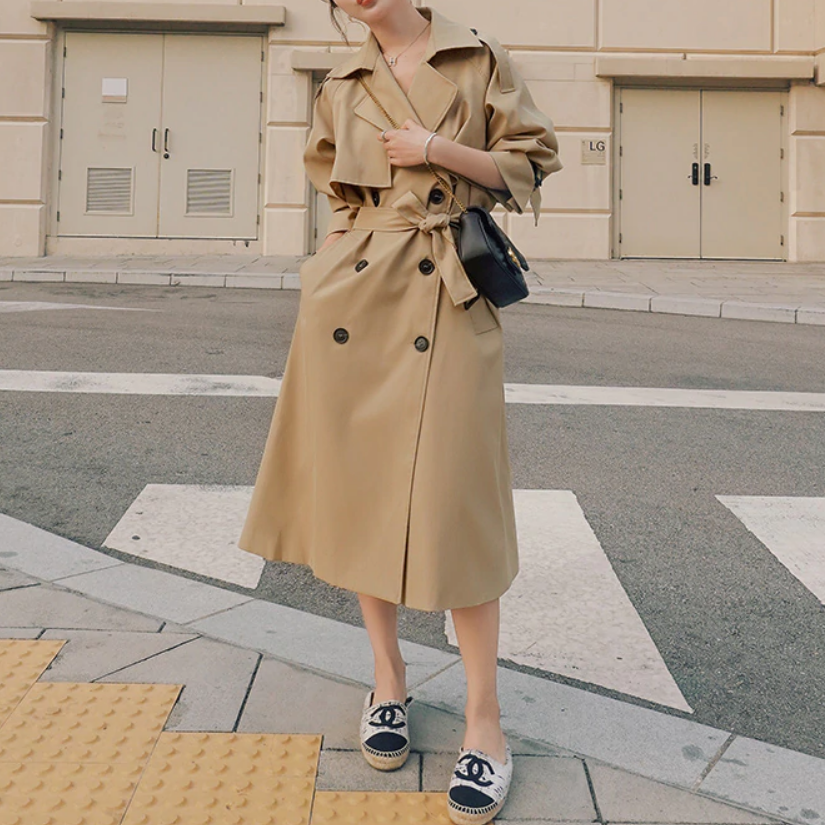 WW | Long Trench Coat for Women