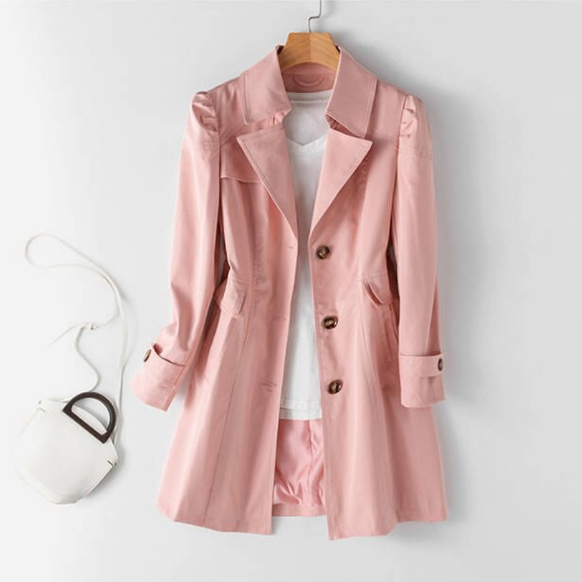 WW | Long women's coat with tailored fit