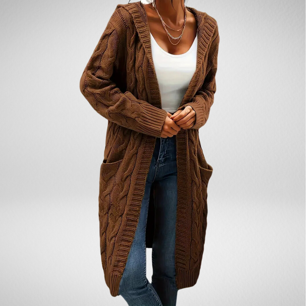 WW | Weiche Jacke mit Kapuze und Taschen