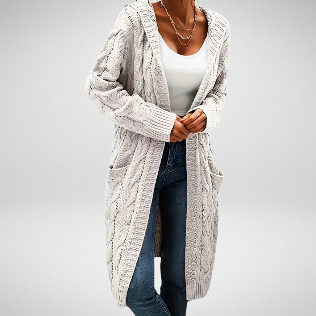 WW | Weiche Jacke mit Kapuze und Taschen