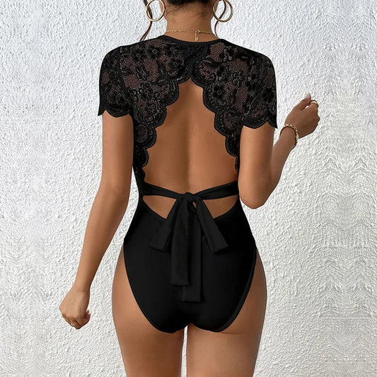 W&W - Rückenfreier Bodysuit