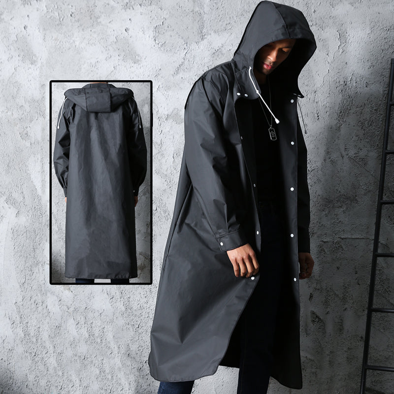 WW | Unisex langer Regenmantel für Outdoor-Abenteuer