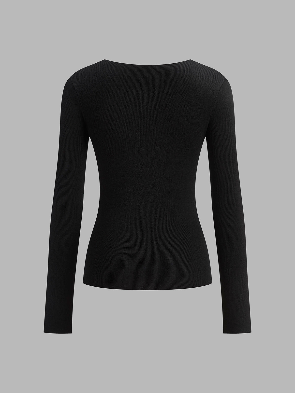 WW | Two-Tone Knitted Tops for Women