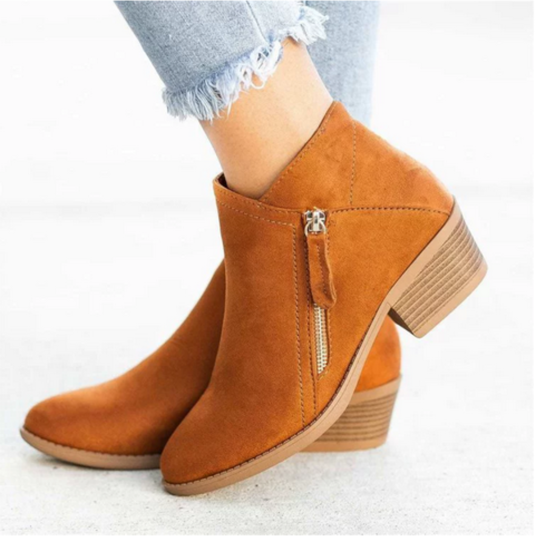 WW | Schicke Leder-Stiefeletten für den Alltagstil
