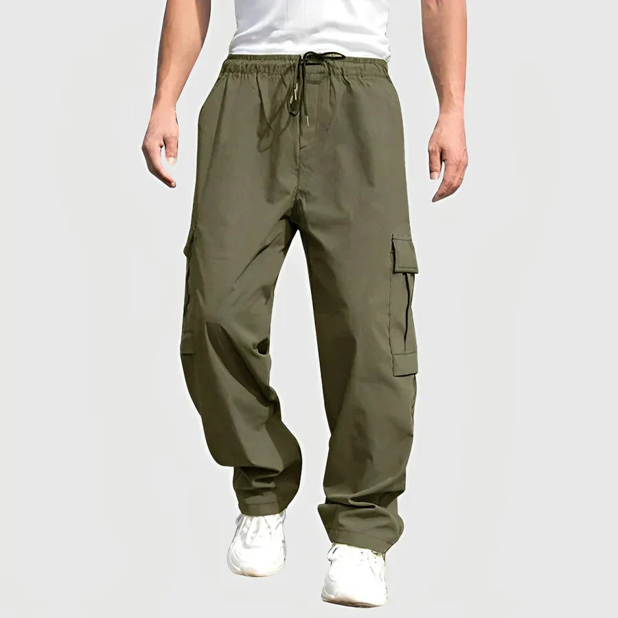 WW | loose cargo pants with drawstring