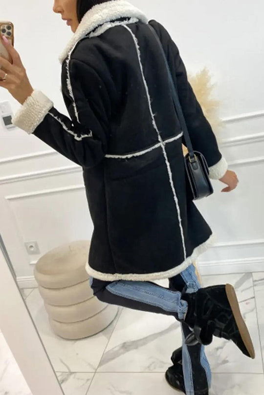 WW | Lammwolle Patchwork Freizeitjacke