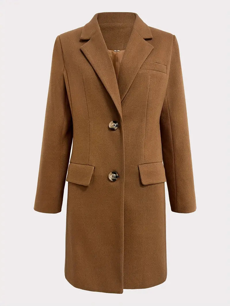 WW | Elegante Damenjacke mit Knopfleiste | Perfekt für Herbst und Winter