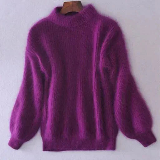 WW | Eleganter und lässiger Strickpullover mit weitem Schnitt