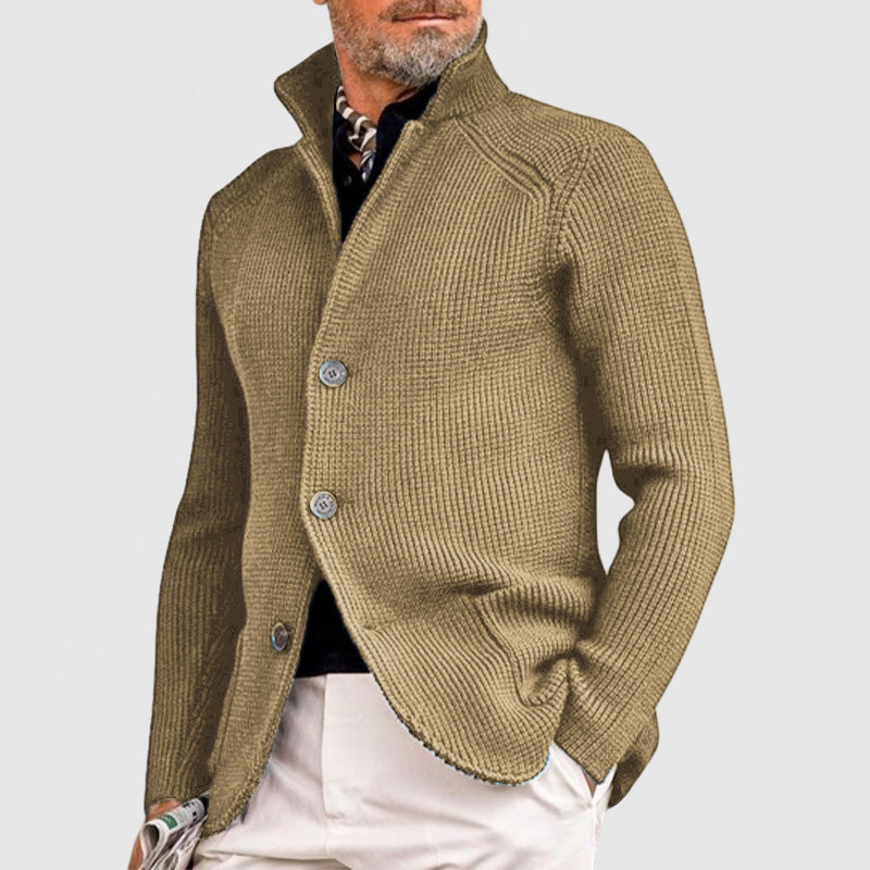 WW | Herren Freizeitjacke mit Knöpfen - Lange Ärmel