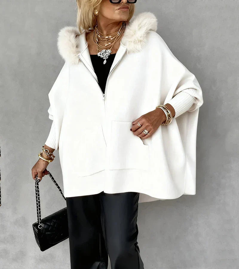 WW | Casual Hooded Jacket with Luxurious Fur Collar