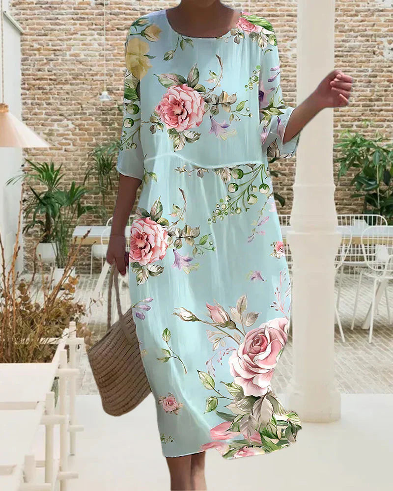WW | Floral Casual Dress
