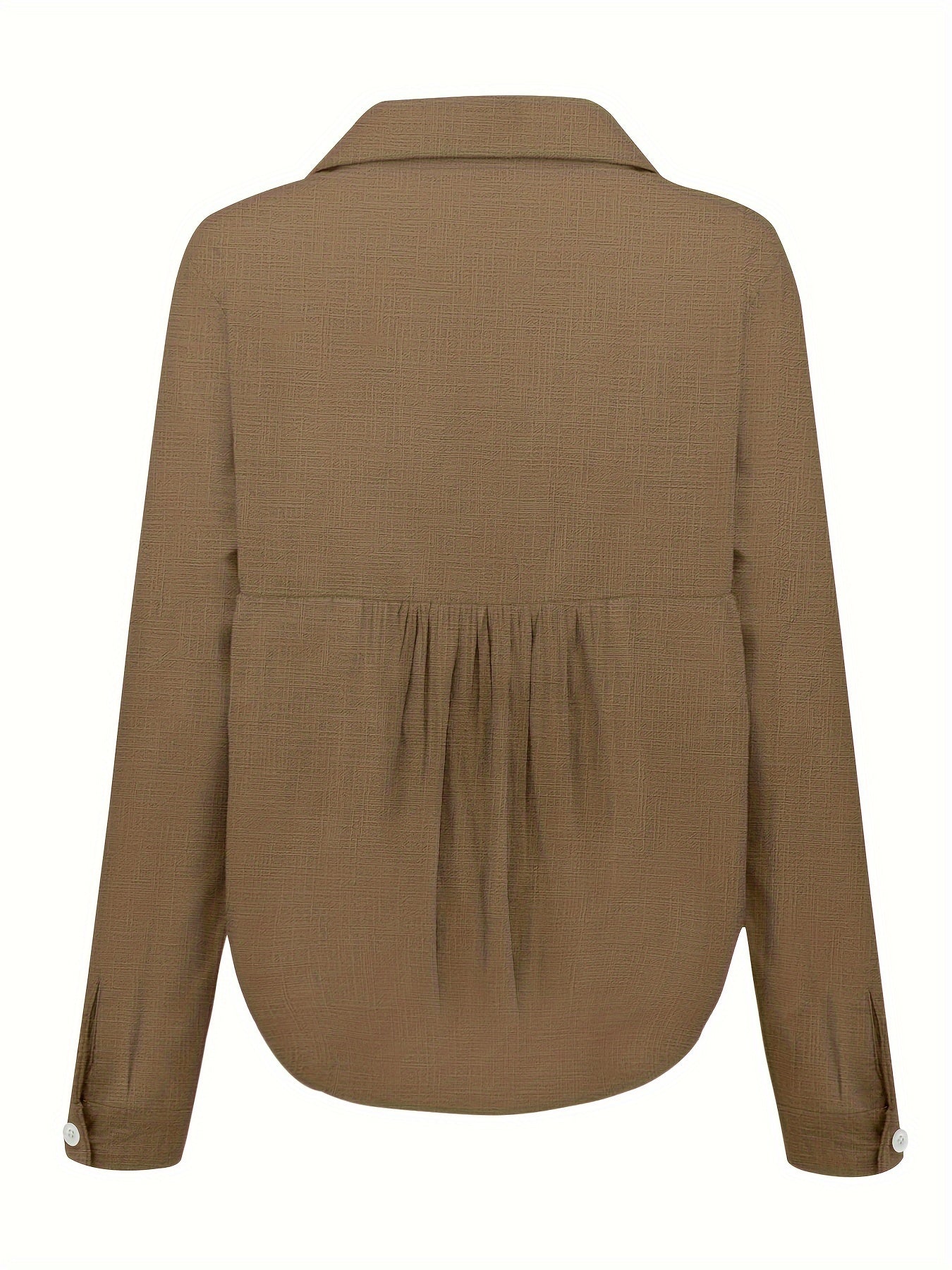 WW | Casual Linen Long-Sleeve Shirt