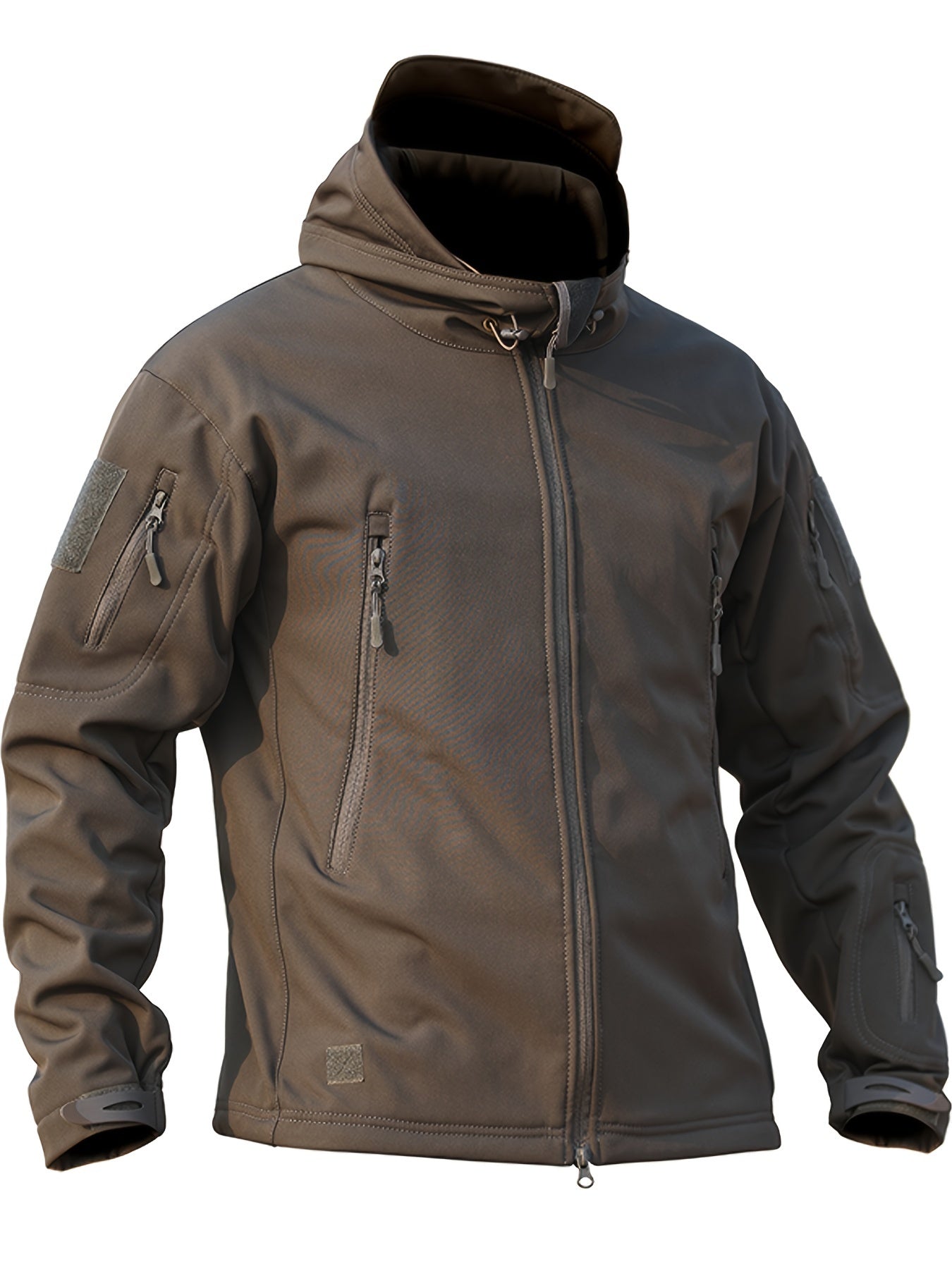 WW | Men's Fleece Hoodie with Zipper Pockets - Perfect for Outdoor Activities