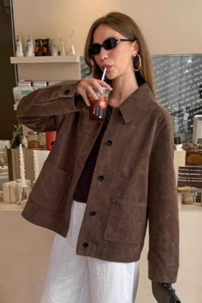 WW | Wildleder Reversjacke