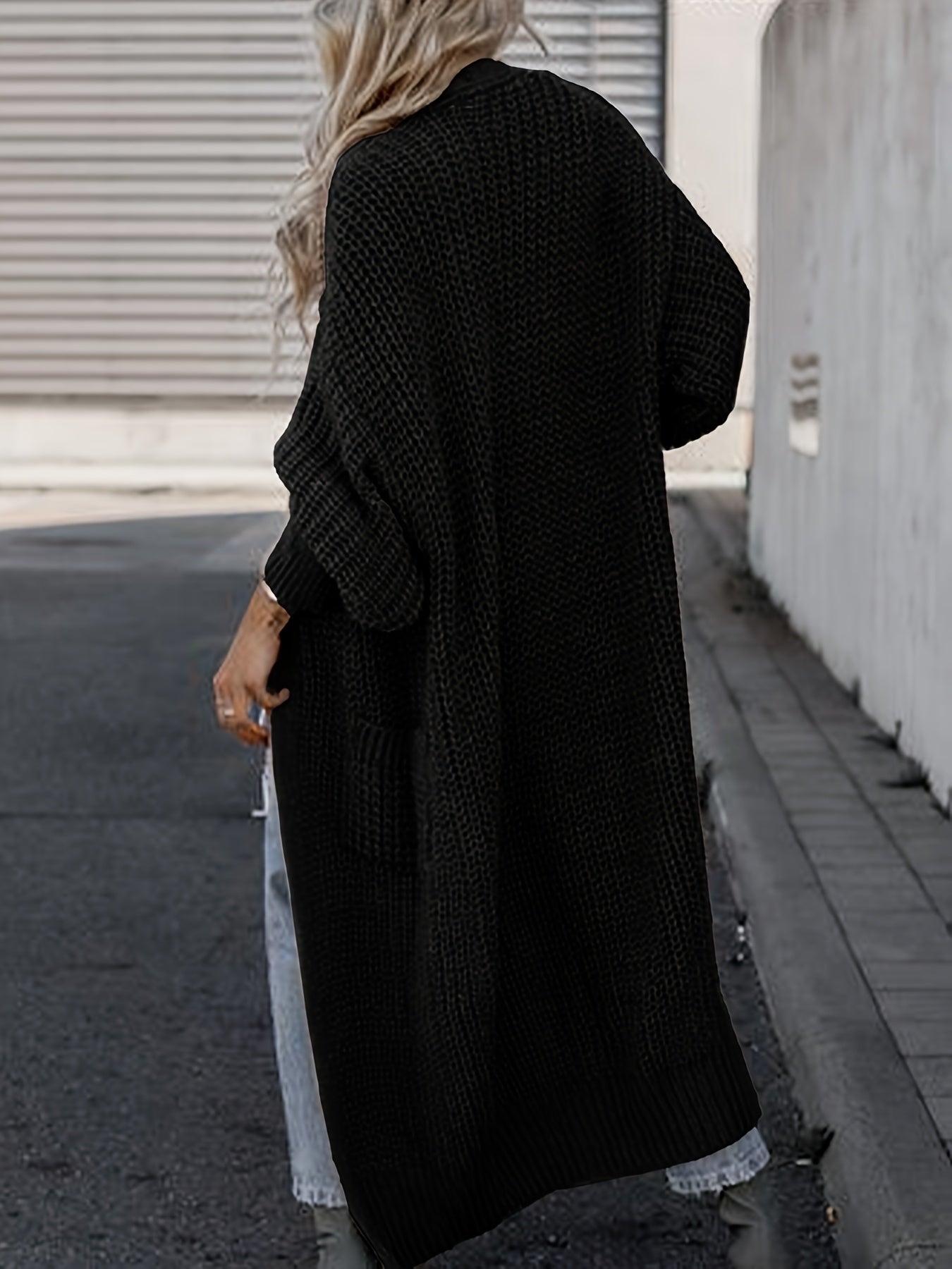 WW | Women's Wool Knit Cardigan with Pockets - Perfect for Everyday Wear