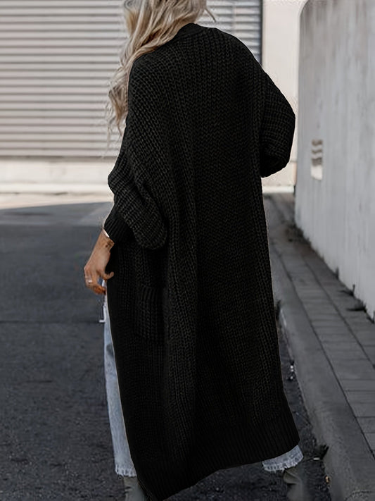 WW | Women's Wool Knit Cardigan with Pockets - Perfect for Everyday Wear