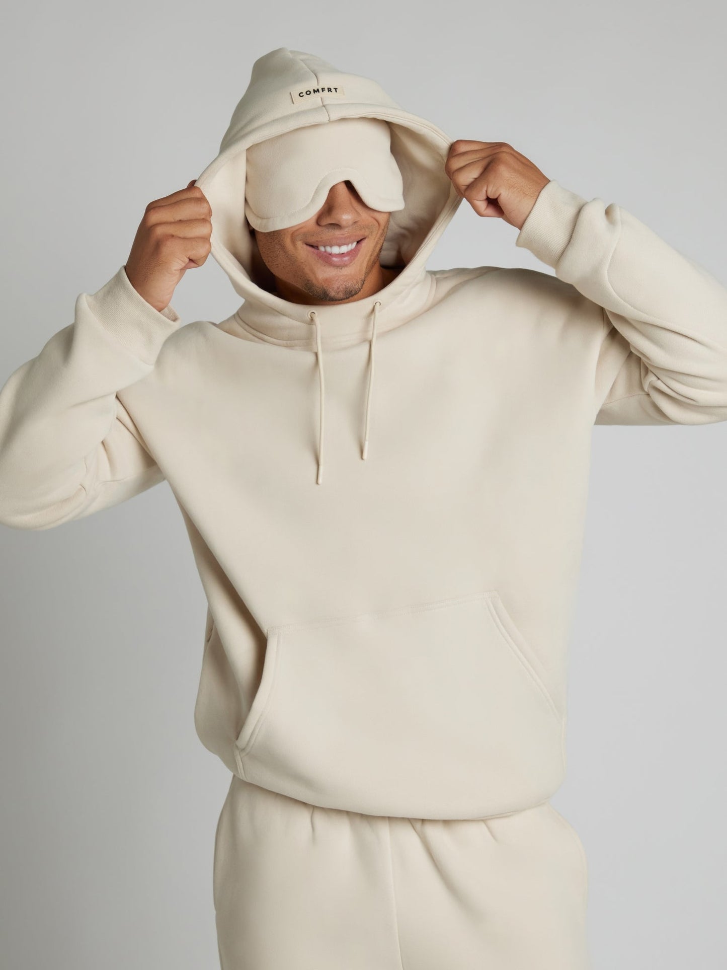 WW | Cozy travel hoodie with airplane mode graphic