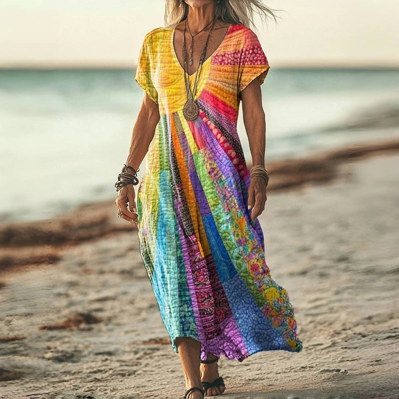 WW | Colorful Casual Dress