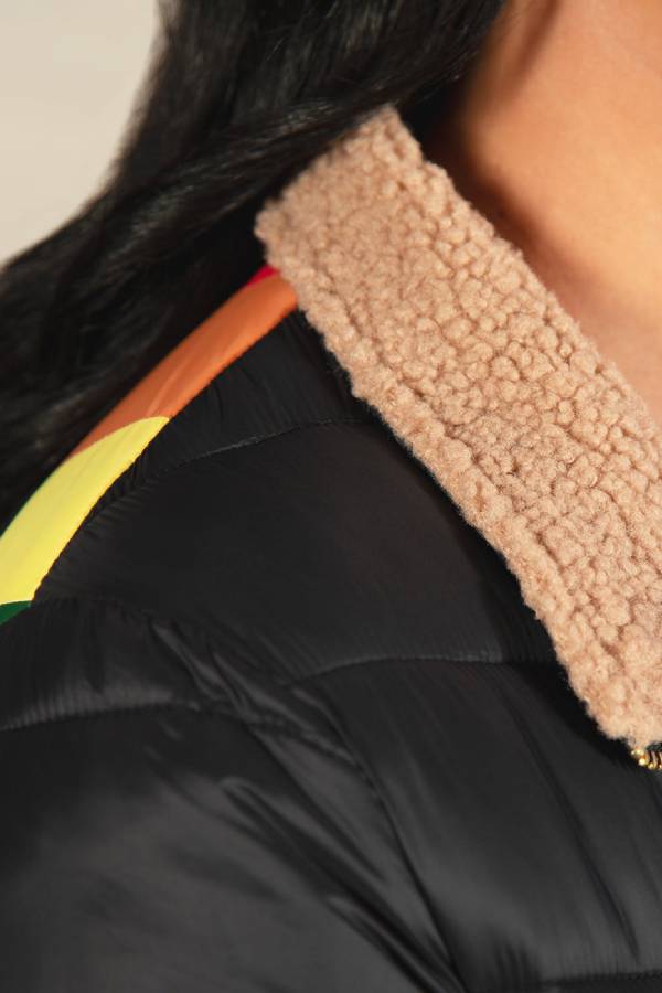 WW | Rainbow Retro Stripe Insulated Jacket