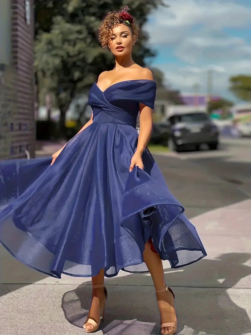 WW | Stilvolle Strapless Brautfestkleid Mit Spirit