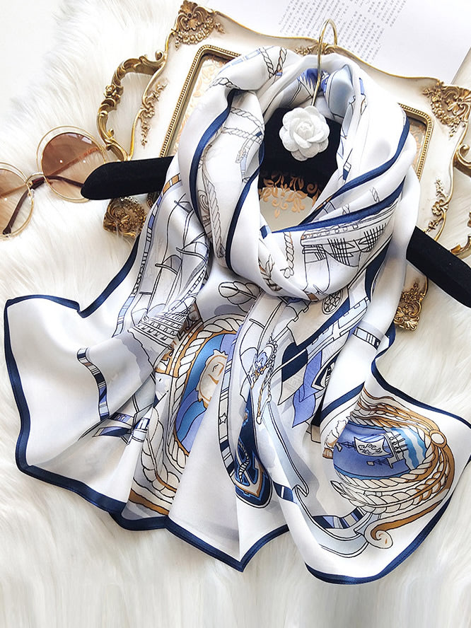 WW | Luxurious Women's Mulberry Silk Scarf