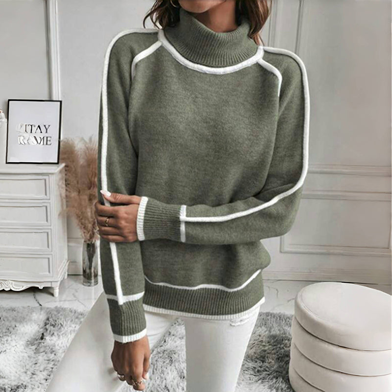WW | Klassischer Strickpullover mit Weichem Stoff