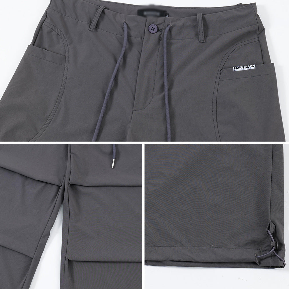 WW | Paratrooper-style trousers with pleats