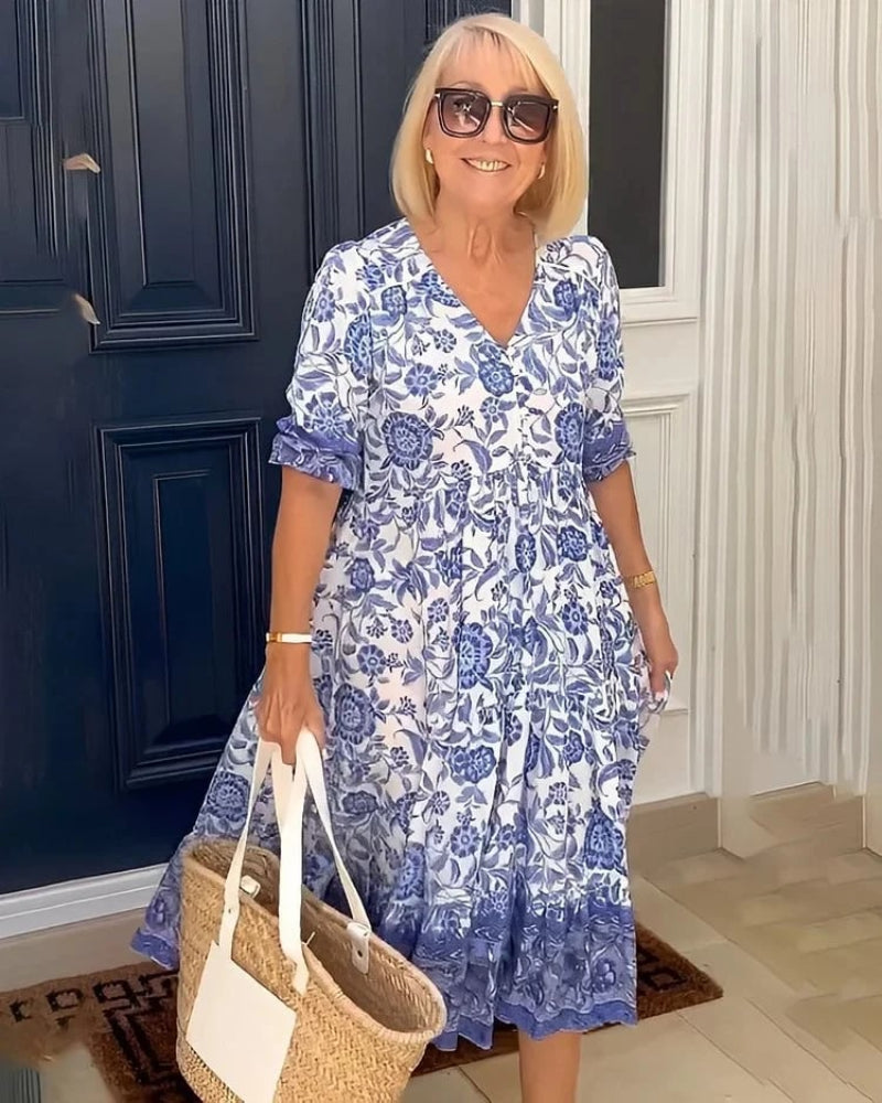 Thessaly™ | Midi Dress for Relaxing Days